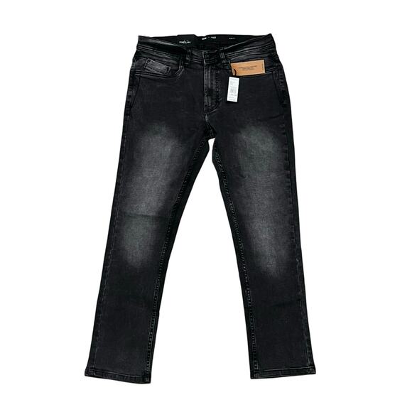 Kenneth Cole Men’s Black Jean’s Size 30 X 28 - Picture 1 of 6